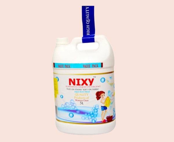 NIXY Fabric Detergent - Front Load - Aqua Blue Fresh - 5 L