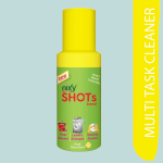 Nixy SHOTs Spray- Laundry detergent, Floor Cleaner and Utensils Cleaner (Multi Task cleaner) - Citrus Lemon Fresh - Queen Size (Yellow Cap) (4)