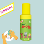 Nixy SHOTs Spray- Laundry detergent, Floor Cleaner and Utensils Cleaner (Multi Task cleaner) - Citrus Lemon Fresh - Queen Size (Yellow Cap) (7)